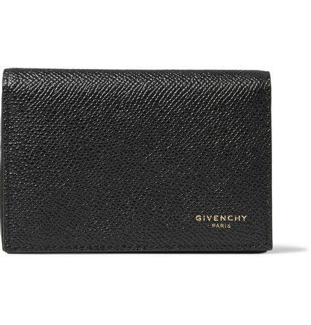 givenchy printed pebble-grain leather cardholder|Wallets & Card Holders .